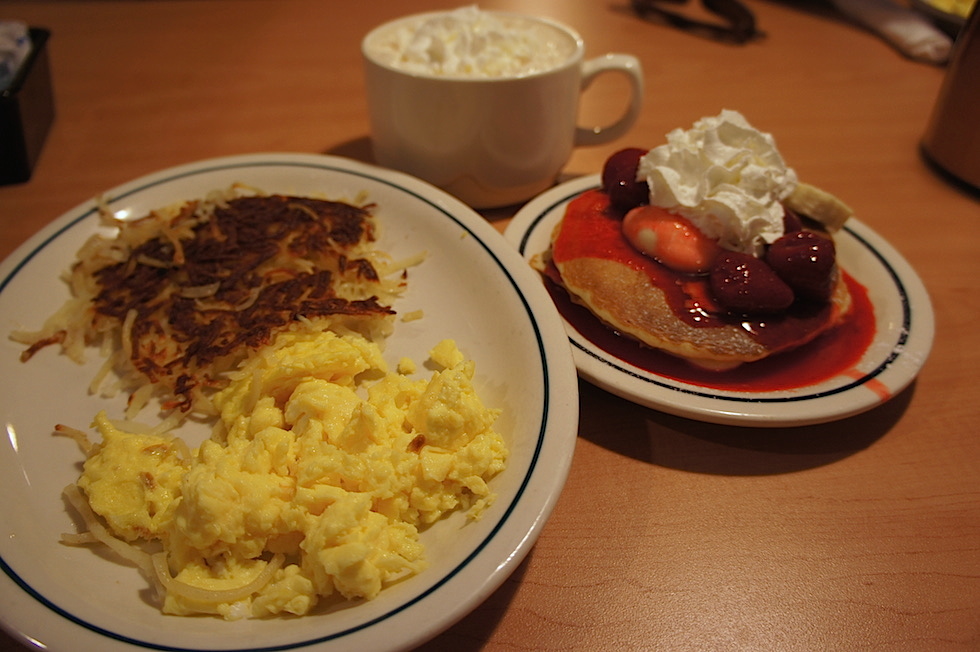 iHOP: Um delicioso café da manhã americano