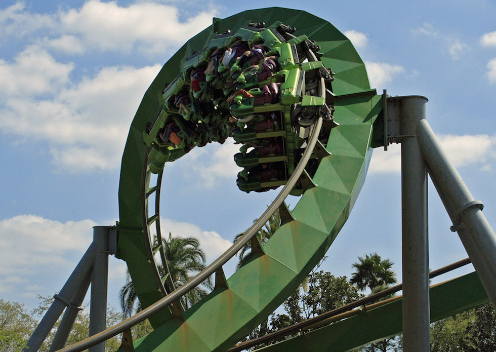 Hulk Roller Coaster